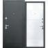 Дверь металлическая Эмалит 9см Серебро Белый (860мм) левая "Ferroni"657