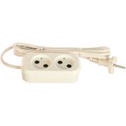 Удлинитель бытовой У6-011М ПВС 2x0,75 2гн. 5м UNIVersal