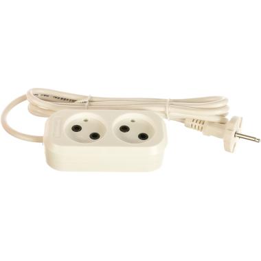 Удлинитель бытовой У6-011М ПВС 2x0,75 2гн. 5м UNIVersal