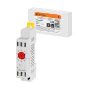 Термостат модульный ТМ-2 NC (обогрев) на DIN-рейку, 10 А, 230 В, от -10 до +80 °C TDM