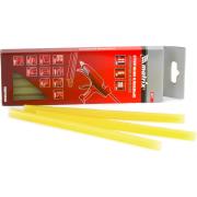 Стержни клеевые 11 х 200 мм, желтые, 6шт/уп, Matrix