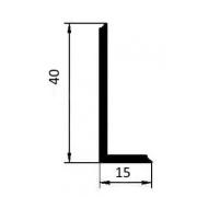 Витраж, НЧП-115  нащельник внутренний, Белый, 3,0 м