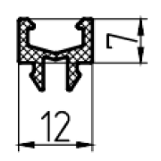 Витраж, ТПУ-032-07, Вставка дистанционная, 3,0 м