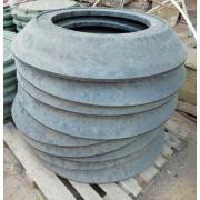 Горловина полимерно-песчан. для крышки тип Л (до 3х-тонн, D1050/595мм вес 61кг) Черная