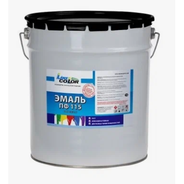 Эмаль ПФ-115 РАДУГА Ultra Lines белая 20кг