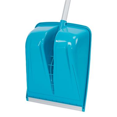 Лопата для уборки снега 365х460х1500мм полипропилен до-50°C, Palisad_ГАРАНТИЯ*