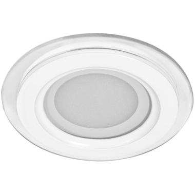 Светильник встраиваемый AL2110 12W 4000K 960Лм 160х35мм с белой подсветкой Feron