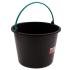Ведро строительное пластмассовое 16 л, ударопрочное, обрезиненная ручка Matrix