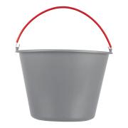 Ведро 16л пластиковое строительное ударопрочное, обрезиненная ручка, морозостойкое, Matrix Россия