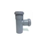 Тройник 50 мм, 90*, Серая