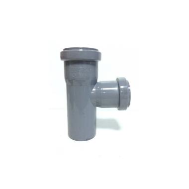 Тройник 50 мм, 90*, Серая