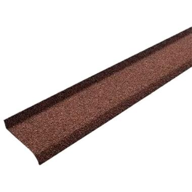 Планка цокольная для фасадной плитки 17*85*20*1250 мм,Терракотовый,HAUBERK Технониколь