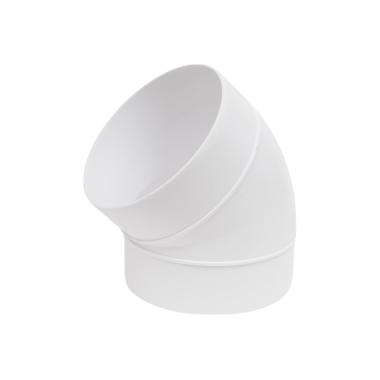 Колено круглое пластик. на угол 45 D100 Виенто В10ККП-45