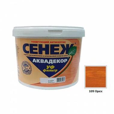 СЕНЕЖ АКВАДЕКОР Х2-109 (орех) - 9 кг