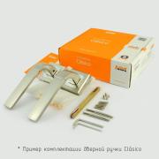 Ручка дверная 107К Clasico Хром "Нора-М"