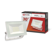 Прожектор IN HOME СДО-07-30 30Вт 2400Лм 6500К Чёрный