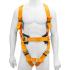 Удерживающе-страховочная привязь, модель УСП II, наплечные и набедренные лямки, высокий кушак Сибртех