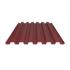 Профнастил НС-21, Красное вино (RAL 3005), толщина 0,45 мм, длина 6,0м