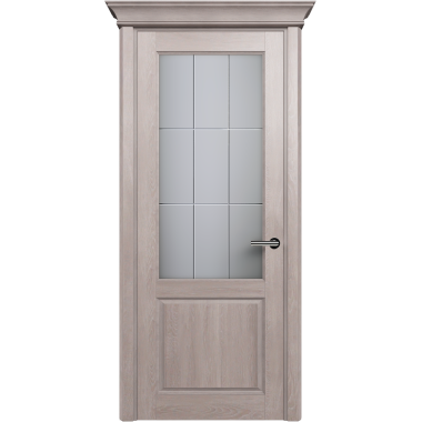 Дверь межкомнатная CLASSIC 521 Дуб серый 800мм Комплект "STATUS"