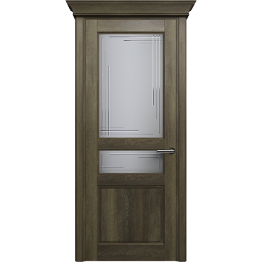 Дверь межкомнатная CLASSIC 533 Винтаж 800мм Грань карниз Комплект "STATUS"