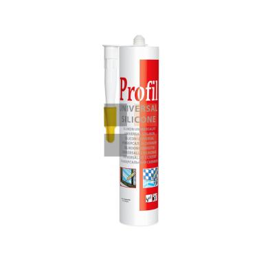 Герметик силикон универсальный Profil бесцветный 270мл.
