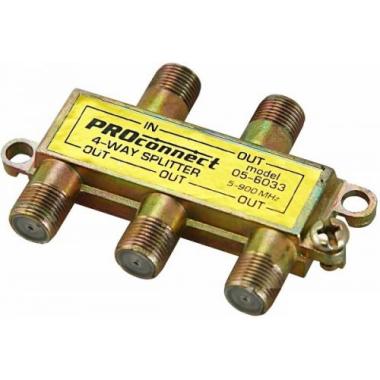 Делитель TVx4 под F разъем "PROconnect"