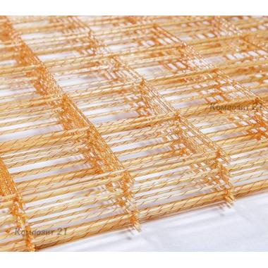 Сетка стеклопластиковая 1,0*2,0м, яч.50*50, 2,5мм