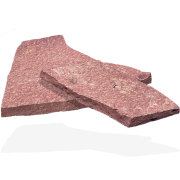 Камень, Плитняк, "Бордо", 20-30мм, (1,06 м2 - 1 ряд на поддоне)