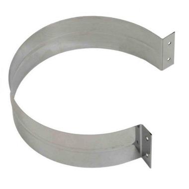 Дымоходы хомут стяжной, D 115мм, оцинк.