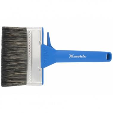 Кисть флейцевая для водных красок, 120 x 35 мм, смешанная щетина, пластиковая рукоятка, Matrix