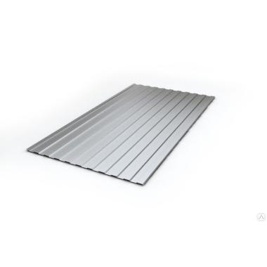 Профнастил оцинкованный Н-8 толщина  0,4мм, длина  6,0м