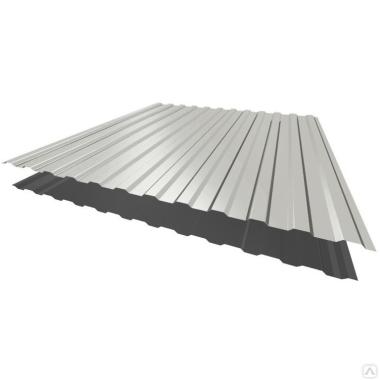 Профнастил оцинкованный НС-21 толщина  0,45мм, длина  5,0м