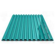 Профнастил НС-10, Морская волна (RAL 5021), 0,45 мм, 5,1м