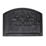 Дверка Каминная топочная ДТК 450х320мм ЧУГУН