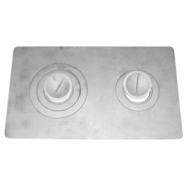 Плита двухконфорочная П2-3, 710х410мм ЧУГУН