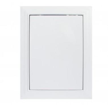 Люк дверца 150*150, ревиз.пласт БЕЗ замка