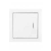 Люк дверца 250*250, ревиз.пласт. БЕЗ замка ДР2525, АКЦИЯ