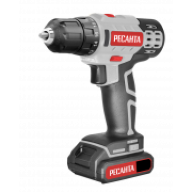 Аккумуляторная дрель-шуруповерт ДА-50Л2-18А Ресанта