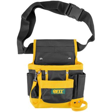 Пояс для инструмента одинарный, полиэстер, 7 отделений, 2 петли для инструмента ФИТ