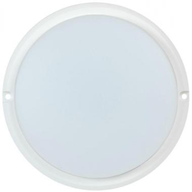 Светильник светодиодный,герметич. 12Вт 4000K IP54 белый/круг IEK
