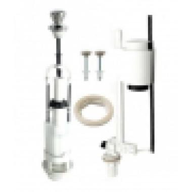 Арматура д/бачка шток хром ниж/подв Уклад АБ67.57 110.57.143