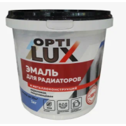 Эмаль акрил. д/радиаторов и металлоконструкций ОПТИЛЮКС 1кг