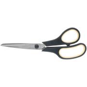 Ножницы бытовые нержавеющие, прорезиненные ручки, толщина лезвия 1,8 мм, 225 мм ФИТ