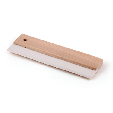 Шпатель резиновый для затирки дер.ручка 200 мм