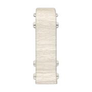 Соединитель для плинтуса , 252, Ясень белый, Идеал, Комфорт