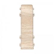 Соединитель для плинтуса , 254, Ясень светлый, Идеал, Комфорт