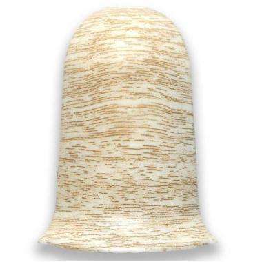 Угол наружный для плинтуса, 254, Ясень светлый, Идеал, Комфорт