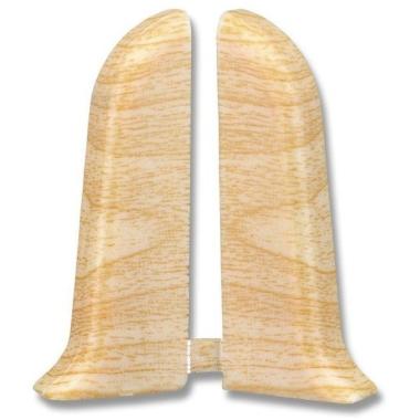 Торцевая заглушка для плинтуса, левая, 261, Клен, Идеал, Комфорт