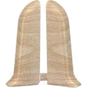 Торцевая заглушка для плинтуса, правая , 262, Клен Вермонт, Идеал, Комфорт