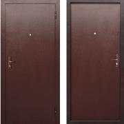 Дверь металлическая Стройгост 5 РФ металл/металл (860*2050мм) левая "Ferroni"001